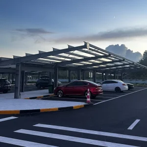 Customizable Steel Structure Carport Garage Shed Canopy with Contemporary Design 1 Year Warranty Model AP PLC324