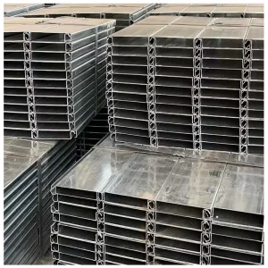 Customization 22 16 Gauge Galvanized Composite Floor Deck 1.5” 2.0” 2.5” Cold Rolled Galvanized Floor Steel Decking Sheet