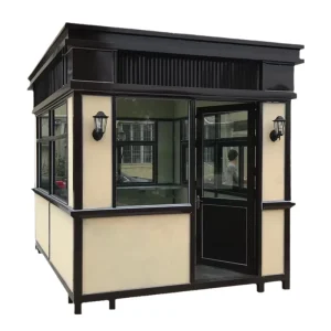 Customization Modern Steel Structure Guard Booth Movable Guard Room Safety Pavilion Expandable Container Villa Mall