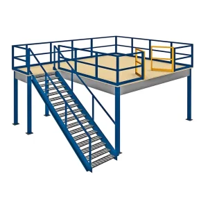 Customize Warehouse Heavy Duty Steel Mezzanine Floor Rack Metal Mezzanine Platform Racking