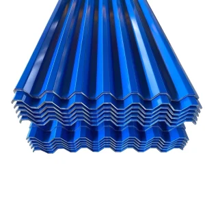Customized 0.45mm Color Coated Zinc Corrugated Steel Rooftop Sheet Metal Color Roof Sheet