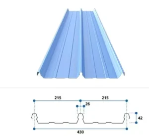 Customized 0.4mm-0.8mm Corrugated Galvanized Zinc Sheet Roof Panel, Corrugated Steel Roof Panel, Exterior Wall Panel