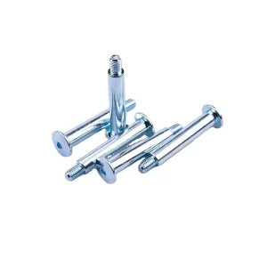 Customized Carbon Steel 304SS 316SS M5 M6 M8 M10 Metric Plated Cap Head Hexagon Socket Step Shoulder Bolts