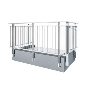 Customized Contemporary Galvanized Steel Balcony Railing with Rust Resistant Finish Easy Installation for Villa Hotel Mall