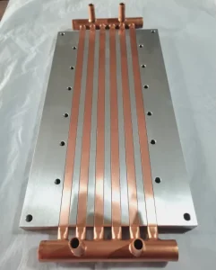 Customized Copper and Aluminum Heat Exchangers for Refrigeration and Heat Exchange, Custom-sized Water-cooled Plates