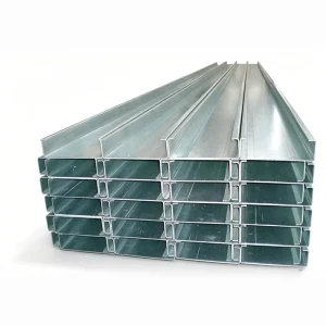 Customized Galvanized C Purlin Steel for Prefabricated Steel Buildings and Warehouses