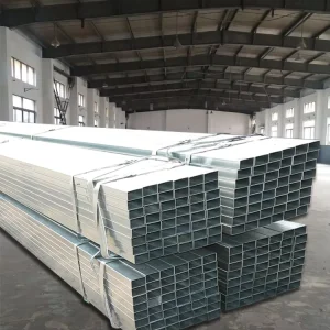 Customized Galvanized Rectangular Steel Pipe Square Tube in Various Sizes 20×20 25×25 40×40 50×50 60×60 20×40 BIS Certificate