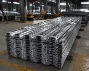 Customized Heavy Duty Galvanized Steel Bar Truss Deck Metal Floor Decking System for Composite Slab Steel Structure Material