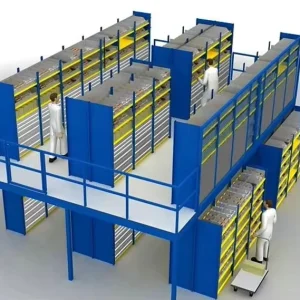 Customized Heavy Duty Steel Mezzanine Racking Systems for Warehouse Storage