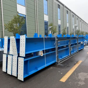Customized Heavy H Beams Steel Columns for Warehouse Workshop CE Standard Welding Processing Structural Steel Construction