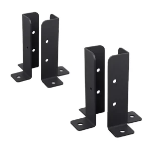 Customized High Standard Steel Pergola Brackets Kit in Reasonable Prices Heavy Duty Support for 4×4 Post Sleeve-Ideal for Fence