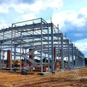 Customized High Strength Steel Structure Modular Design Steel Warehouse Prefabricated Workshop Mezzanine Floors Building