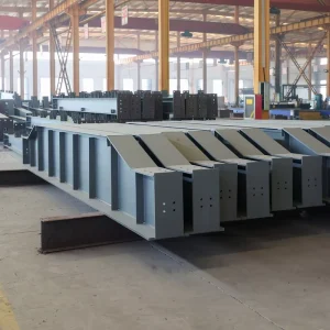 Customized High Strength Structural Steel H Beam Q355B Welded H-Section Steel Column Beam for Warehouse Steel Workshop
