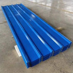 Customized High Strength Waterproof Color Coated Corrugated Galvanized Steel Roofing Sheets for Warehouse Factory Construction