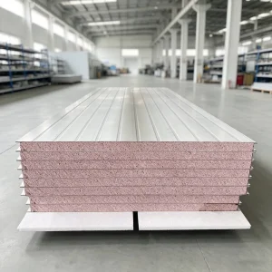 Customized High efficiency Insulation Sandwich Panel Anti Aging Sandwich Panel for Fire Safety