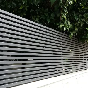 Customized High quality Easy Installation Aluminum Alloy Fence Wall Panel Outdoor Guardrail Fence for Villa Garden Special Use