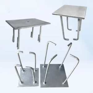 Customized Hot Dip Galvanized Embedded Plate Welded Embedded Components for Curtain Wall Construction Manufacturer