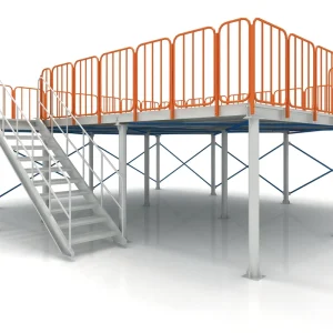 Customized Industrial Heavy Duty Steel Storage Platform Mezzanine Floor Rack System