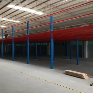 Customized Industrial Mezzanine Frame Platform Corrosion Protected Steel Warehouse Shelf Mezzanine Equipment