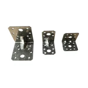 Customized L-shaped Metal Bracket with Wooden Structural Connectors