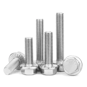 Customized Length Dacromet Zinc Plated Industrial Grade Stainless Steel Flange Hexagon Socket Bolt ISO DIN931 Half Threaded