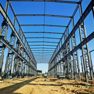 Customized Metal Steel Structure Warehouse Building Heavy Duty Industrial Storage Steel Structure