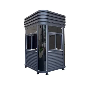 Customized Mobile Model 2-2-6 Clip Panel Outdoor Security Booth for Toll Station Guard Room