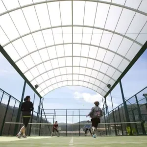 Customized Padel Court Canopy Roof Steel Truss Outdoor Indoor Padel Court Supplier