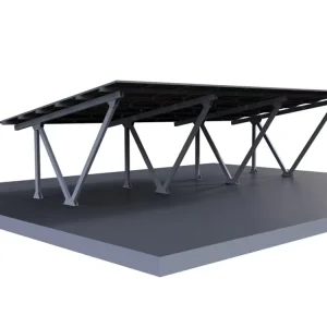 Customized Photovoltaic Steel Structure Carports with Diverse Designs and Turnkey Solutions