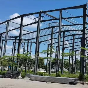 Customized Prefabricated Pole Barn Kits Building Prefab Steel Structure Office Building Farm Shed Workshop Steel Truss ISO9001