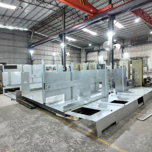 Customized SS304/316 Industrial Modular Drying Oven for Lithium Battery Electrode Lines, High-Speed Coating Tunnel Furnace