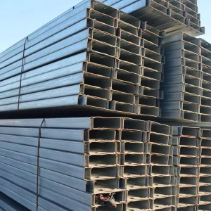 Customized Services for Galvanized Coated Steel Sections (C-beams Channel Profiles Pillars)-Modern Building Components Durable