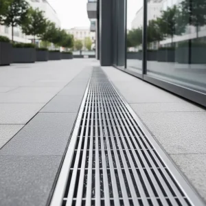 Customized Size 304/316 Stainless Steel Linear Drain Recessed Floor Drainage Manhole Cover Gutter and Cover