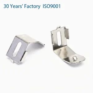 Customized Size Horizontal Insert LED Downlight Mount Bracket 0.8mm Sheet Metal Stamping Hardware Accessories Stainless Steel