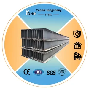 Customized Size Hot Rolled Carbon Steel H Beam H Section Steel for Construction Warehouse and Factory Buildings