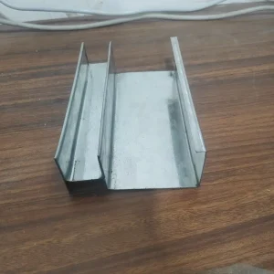 Customized Size Light Steel Keel Chinese Style Suspended Ceiling Wall Angle Galvanized Metal Components British Style