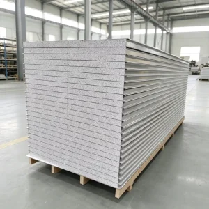 Customized Size Silicon Rock Sandwich Panel Insulated Sandwich Panels for Food Factories