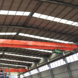 Customized Span 20 Ton Integral Welded Main Beam Overhead Crane
