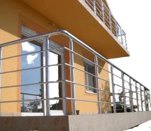 Customized Stainless Steel Wire Cable Railing System for Outdoor Balconies, Stairs, and Villas