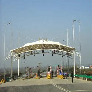 Customized Steel Frame Membrane Structure Canopy Protector Awning Roof Shelter Shade