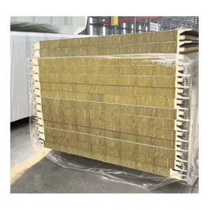 Customized Thickness and Size Rock Wool Panel with PU Edge Seal