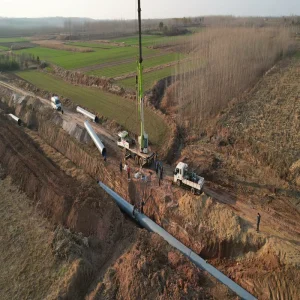 Customized Water Project Coated Steel Pipe with Smooth Inner Surface
