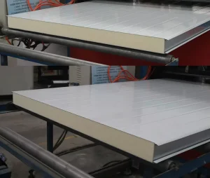 Customized Width PU Insulated Sandwich Panel Fire Water Resistant Eco Friendly for Unique Project Sizes