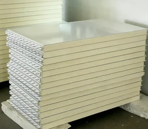 Customized Width PU Insulated Sandwich Panel Polyurethane Composite Panel PU Sandwich Plate for Unique Project Sizes
