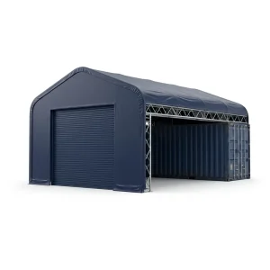 Customized Wind Rated Fireproof Portable Durable A Frame Container Shelter for Container Yard Freight Storage