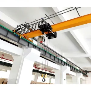 Customized Workshop Warehouse 5 10 20 Ton Modular Hoist Single Girder Bridge Overhead Crane
