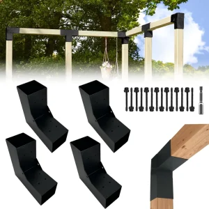 Customized steel and stainless steel best quality pergola brackets at a reasonable price