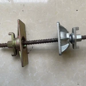 D15/D17 High Tensile Concrete Formwork Galvanized Tie Rod | 40Cr Steel Cold Rolled Minimalist 180kN Breaking Load for