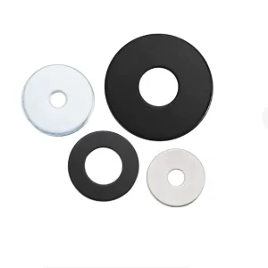 DIN 125 Heavy Duty Thick Washers Nickel Plated Metal Flat Washers for Screws