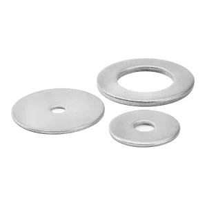 DIN 125 SS 304 A2 Stainless Steel Flat Washers Plain Washer Fasteners Heavy Duty Hardware for Industrial Construction